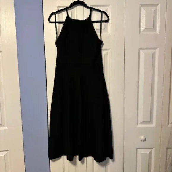Banana Republic | Dresses | Black Banana Republic Knit Pleated Dress |  Poshmark